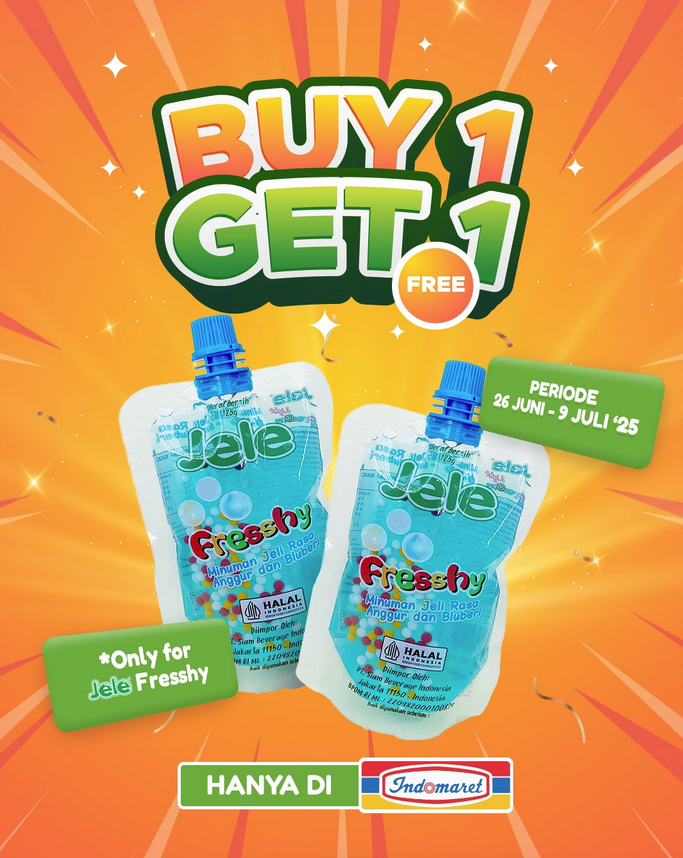 Double fresh, double happy!