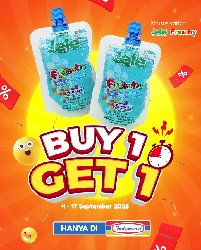 PROMO Buy 1 Get 1 September 2025